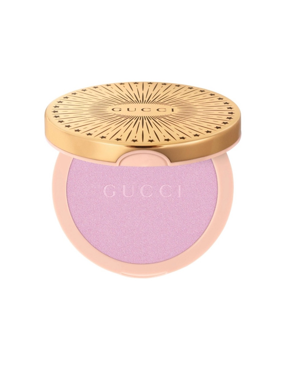 Gucci Glow Multi-Use Illuminating Gel-Powder Highlighter. Frosted Lilac
